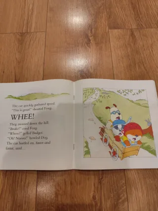 Foxy and Friends go racing