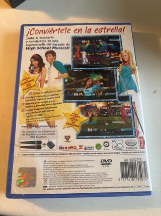 Juego PS2 High School Musical: ¡Canta con ellos!
