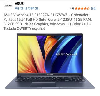Portátil ASUS Vivobook 15 Blu