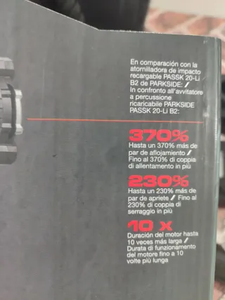 Atornillador de impacto Parkside Performance