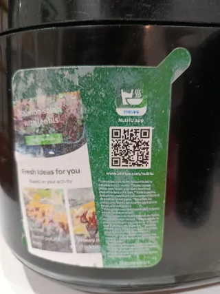 Freidora de Aire Philips XL Negra