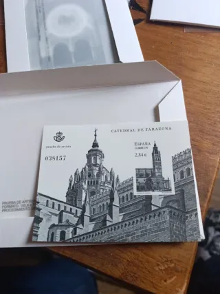 Lote Sellos  3 Hojitas Pruebas 2011 Catedrales