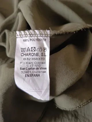 Blusa verde mujer cuello Peter Pan