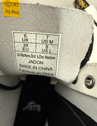 Botas Dr. Martens Plataforma Blancas