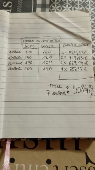 Ventana PVC con persiana