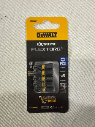 Puntas DeWALT PZ3 FlexTorq (5 uds)
