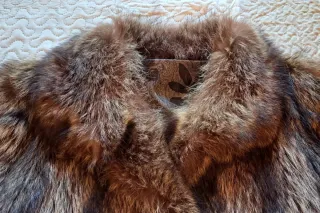 Chaquetón  piel de marmota.