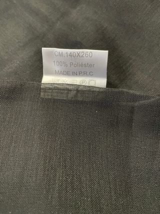 Cortinas Negras de Tela