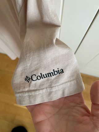 Camiseta Columbia Beige Talla XL