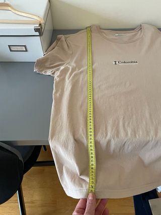 Camiseta Columbia Beige Talla XL