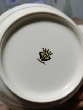 Set da portata porcellana decorata