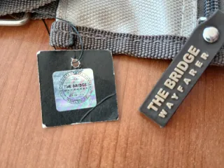 Borsa Tracolla Bridge tela beige 26x28. Nuova