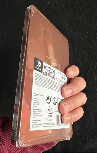 Steelbook Pokémon Scarlatto Nintendo Switch Nuova