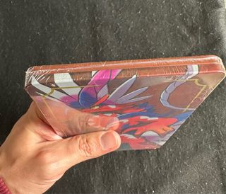Steelbook Pokémon Scarlatto Nintendo Switch Nuova