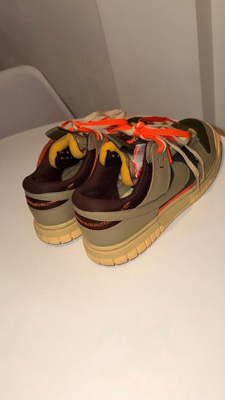 Nike Air Dunk Jumbo comonuevas, Verde y Naranja!!!