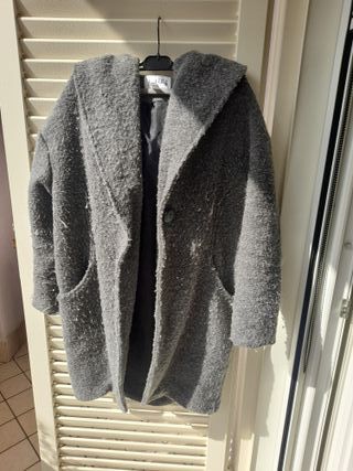 Giacca grigia foderata