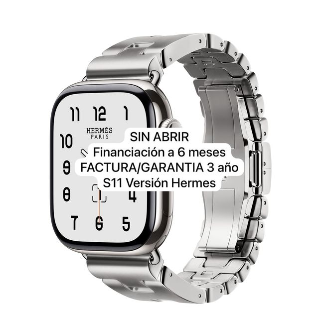 Apple Watch Hermes S11 46mm Grand H PRECINTADO