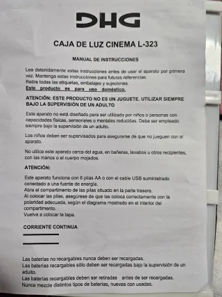 Caja de Luz Cinematográfica LED A4