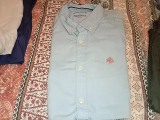 Lote 8 Camicie Springfield Taglia S Marrone