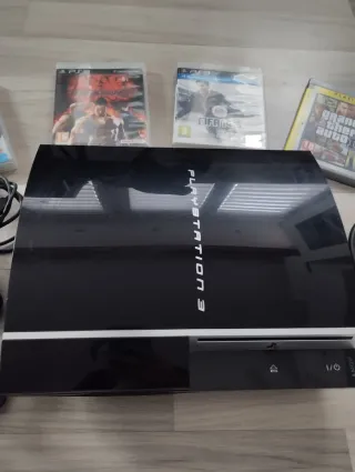 Consola PlayStation 3 Negra + 2 Mandos