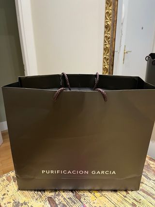 Bolso Purificación García Marrón