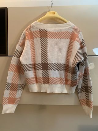 Maglione Shein a quadri taglia unica