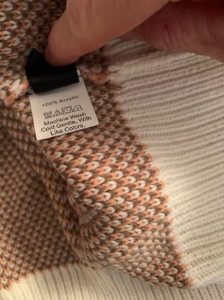 Maglione Shein a quadri taglia unica