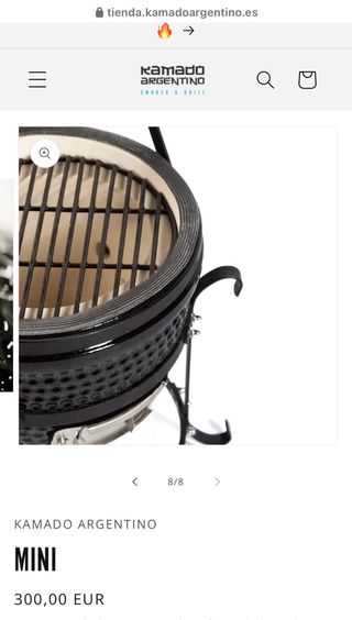 Kamado Argentino Mini nuovo sigillato in scatola