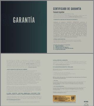 Kamado Argentino Mini nuovo sigillato in scatola