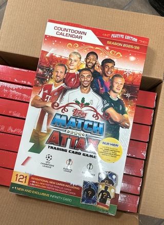 TOPPS Match Attax 2025/26 - Calendario Adviento