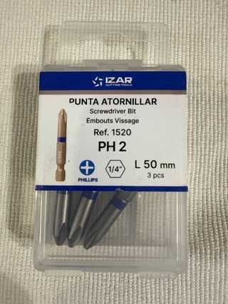 Puntas Atornillar IZAR PH 2 (3 uds)