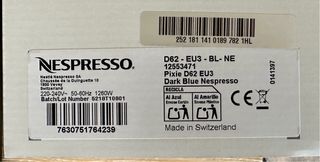 Cafetera Nespresso Pixie Original - Nueva - Azul