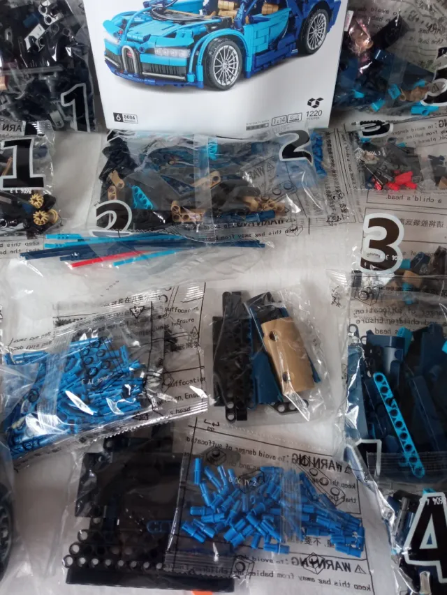 Coche deportivo Technic 1220 piezas