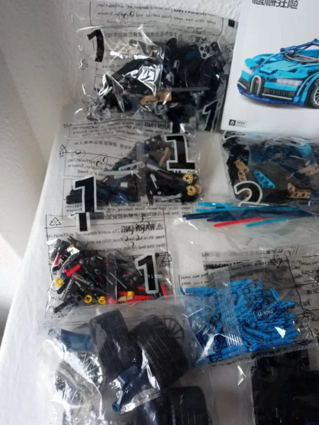 Coche deportivo Technic 1220 piezas