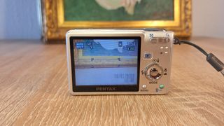 Cámara Digital Pentax Optio L20 7MP Plata