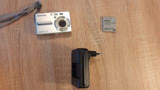 Cámara Digital Pentax Optio L20 7MP Plata