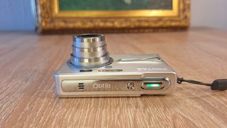 Cámara Digital Pentax Optio L20 7MP Plata