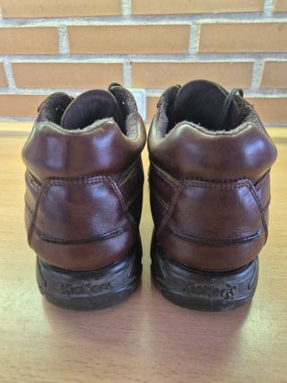 Botas Kickers Piel Marrón Invierno
