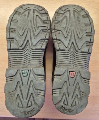 Botas Kickers Piel Marrón Invierno