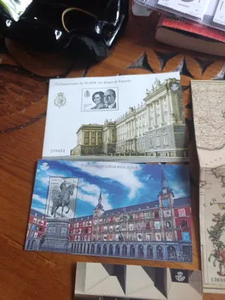 Lote 4 Hojitas Sellos España Nuevas