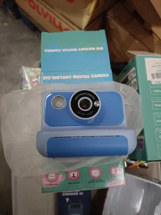 Cámara Digital Infantil Azul