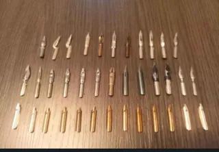 Lote Antiguo Plumines Varios