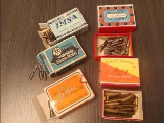 Lote Antiguo Plumines Varios