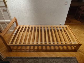 Cama IKEA NEIDEN 90x200 + Somier LURÖY