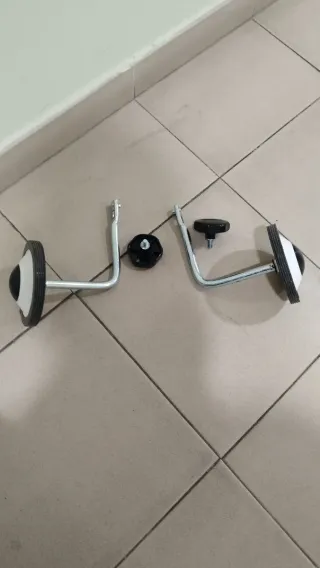 Bicicleta infantil BTWIN negra y amarilla