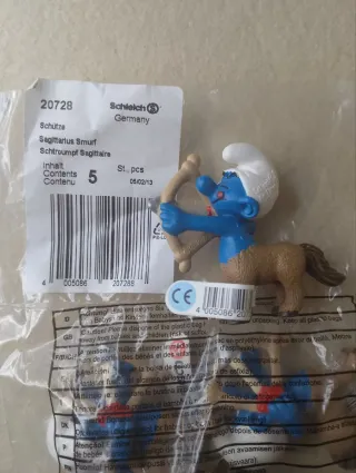 20728 Pitufo Puffo Centauro Arco e Frecce