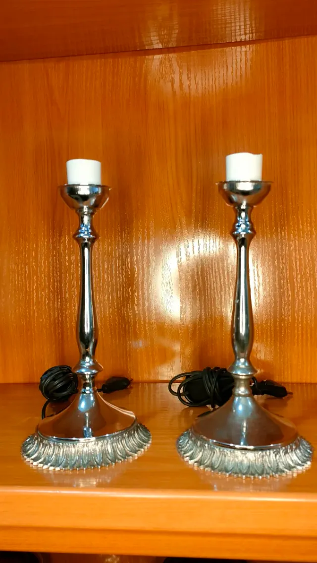 Coppia di Lampade da Tavolo Vintage 640513971