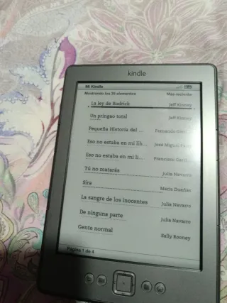 Kindle grigio/argentato