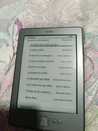 Kindle grigio/argentato
