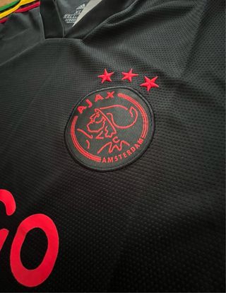 Camiseta Ajax Bob Marley Negra Talla XL